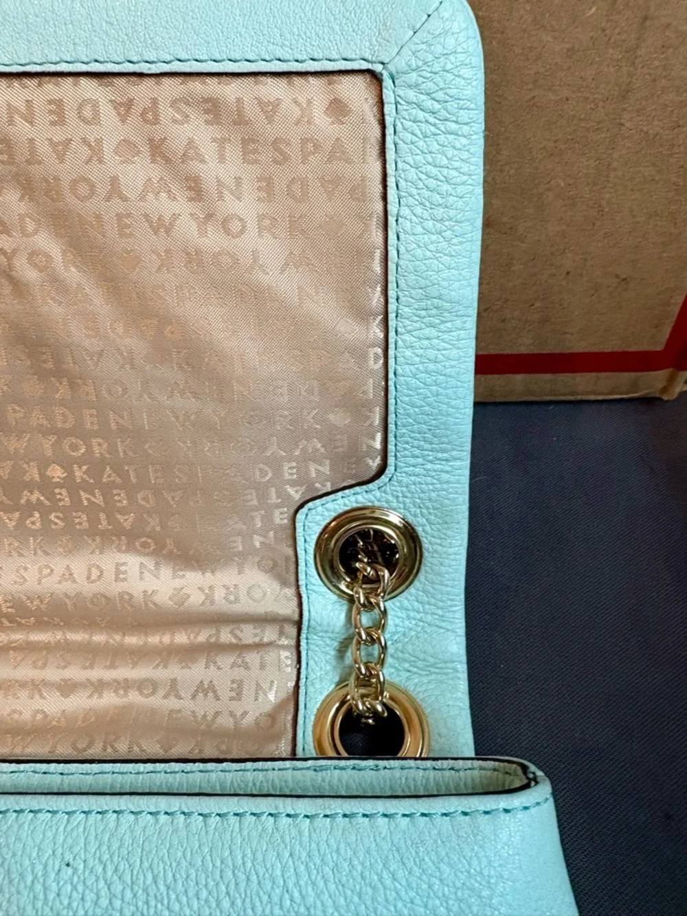 NWOT Kate Spade Emerson Place Vivenna Quilted Leather Shoulder Bag - Silver HW - Picture 8 of 16